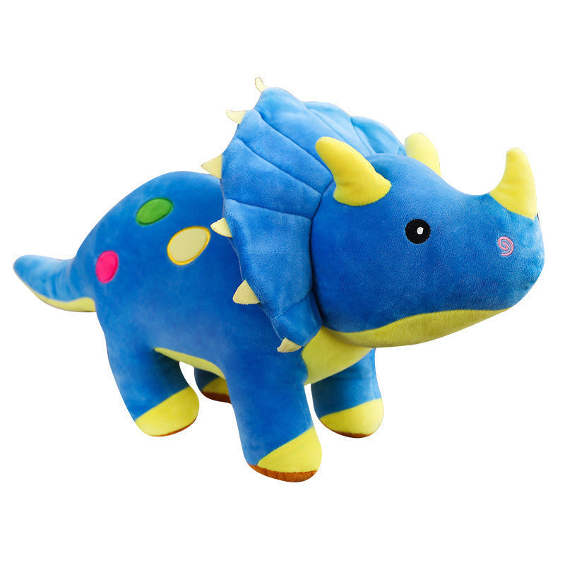 Green Triceratops Plushie Blue / 40Cm Plush Toy