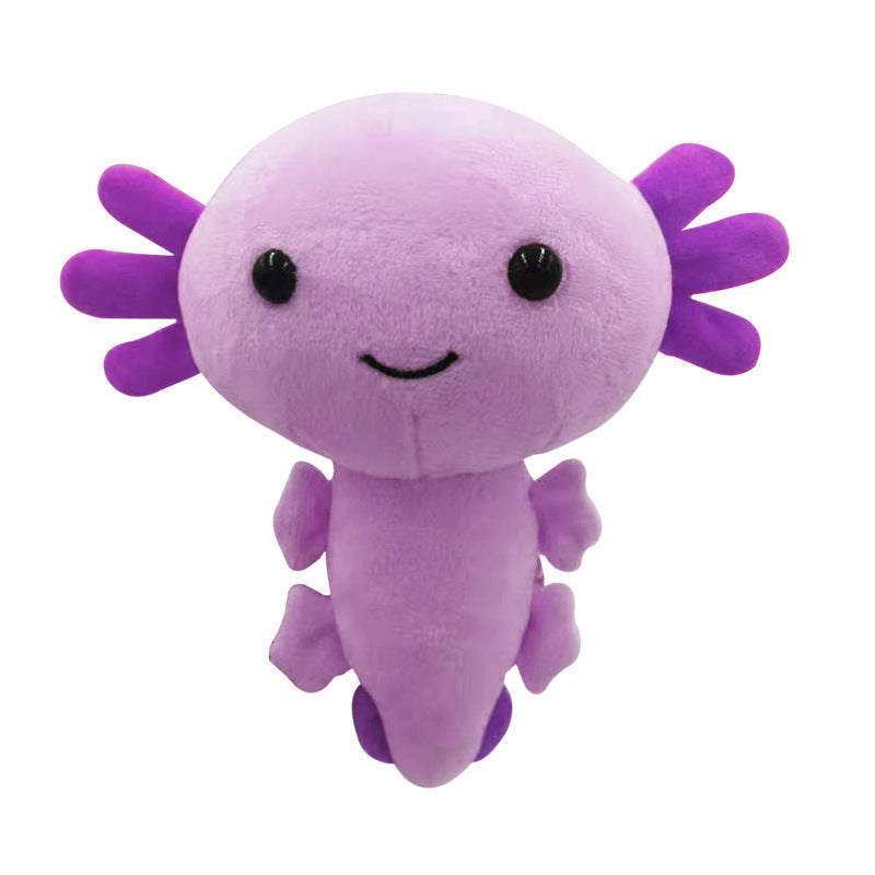 Vivid Axolotl Plushie Purple Plush Toy