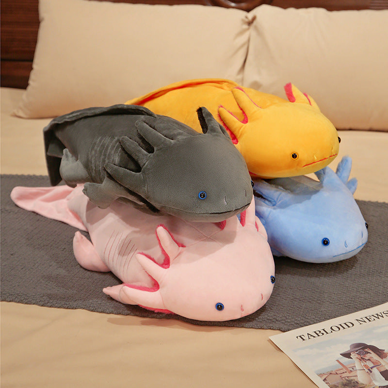 Silken Axolotl Plush Pillow Toy