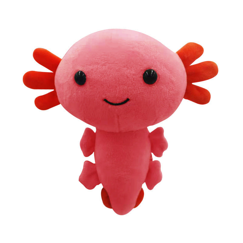 Vivid Axolotl Plushie Red Plush Toy