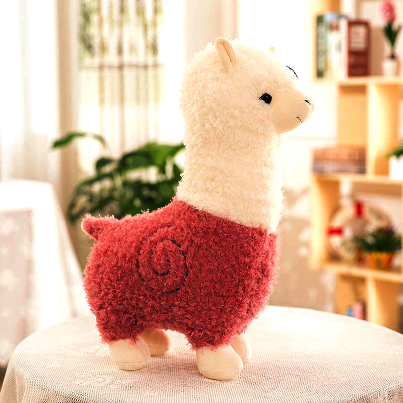 Lovely Alpaca Plushie Pink / Large (80Cm) Plush Toy