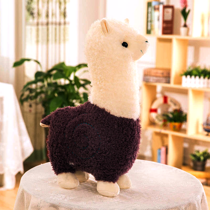 Lovely Alpaca Plushie Purple / Large (80Cm) Plush Toy