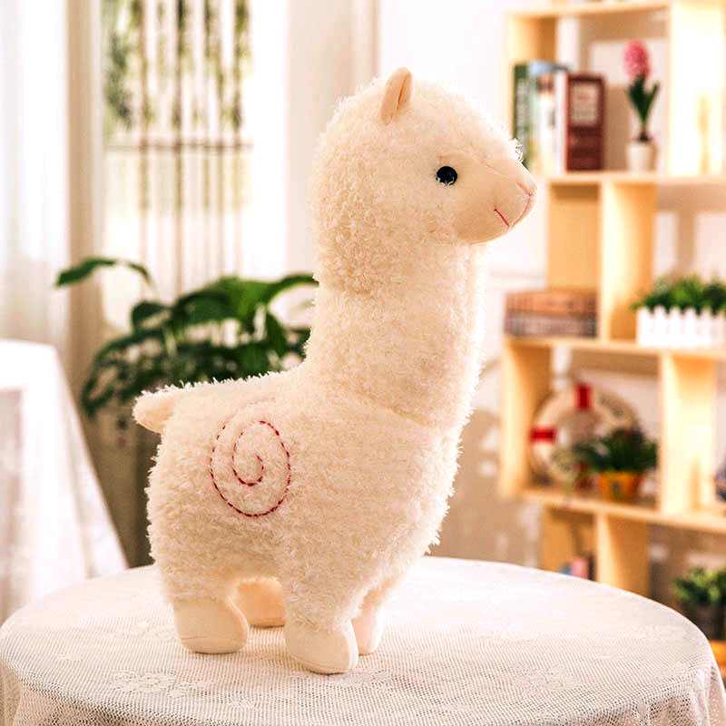 Lovely Alpaca Plushie White / Large (80Cm) Plush Toy