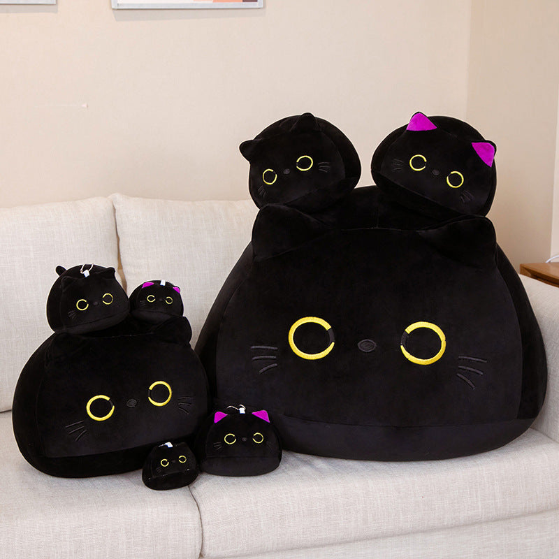 Adorable Cat Plush Cushion Toy