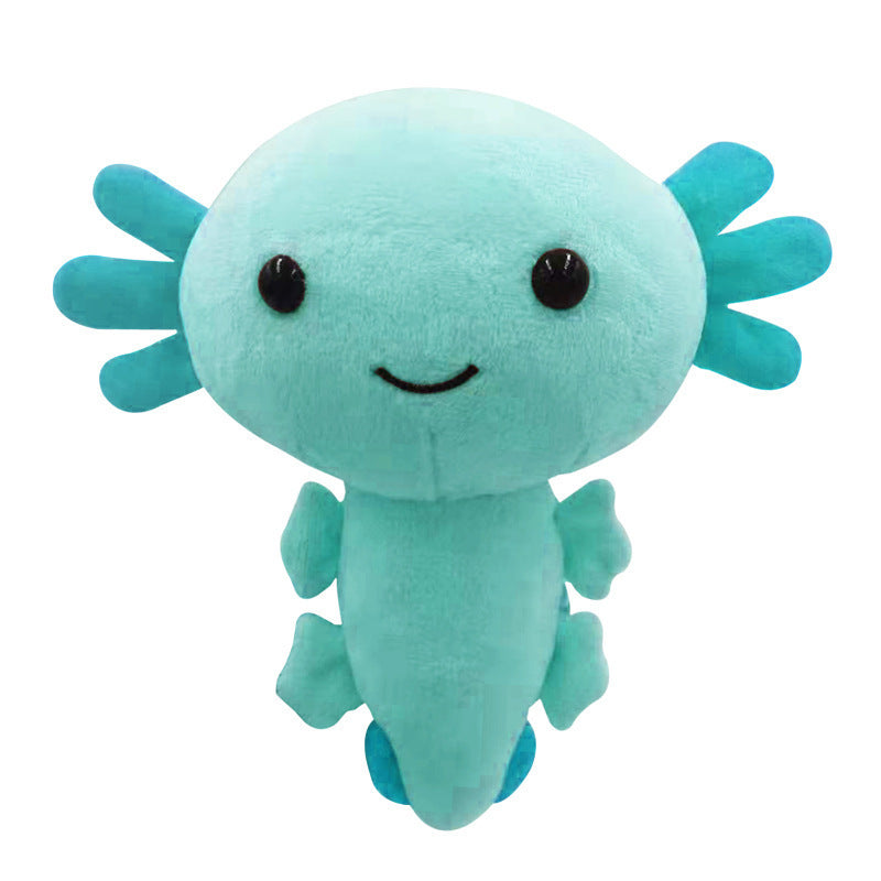 Vivid Axolotl Plushie Blue Plush Toy