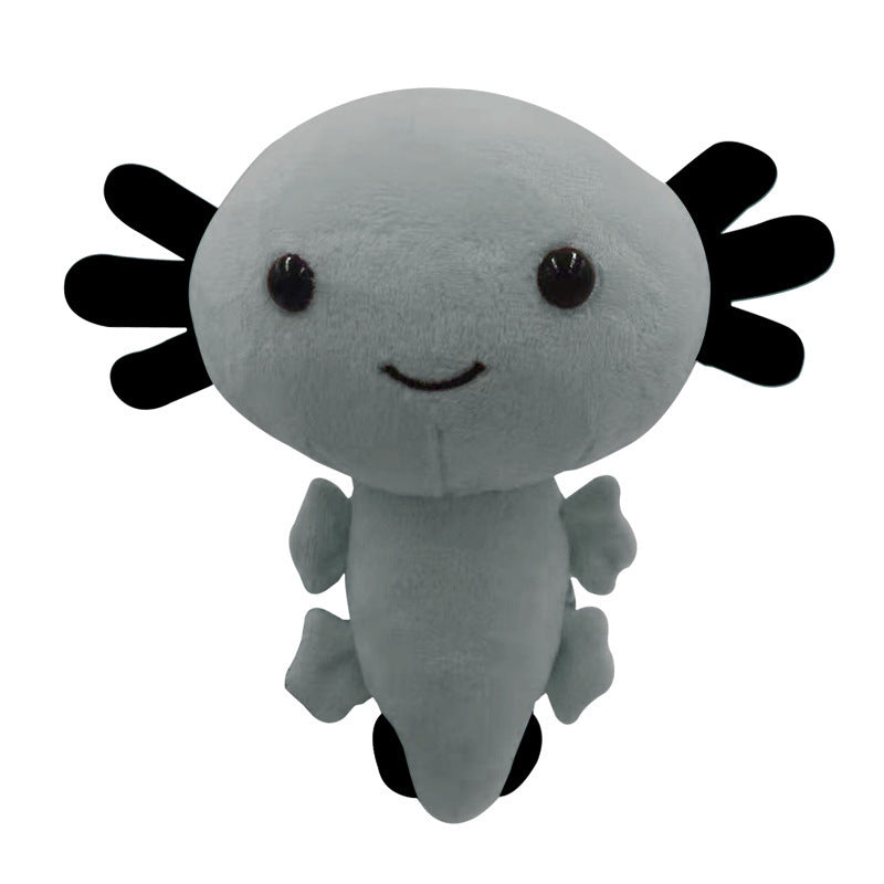 Vivid Axolotl Plushie Grey Plush Toy