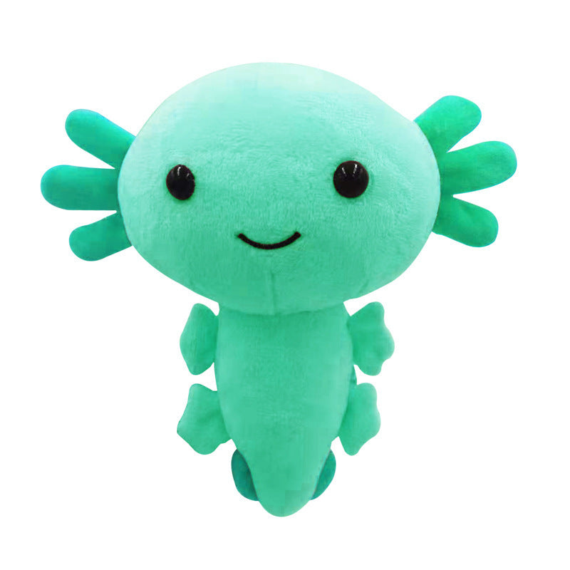 Vivid Axolotl Plushie Green Plush Toy